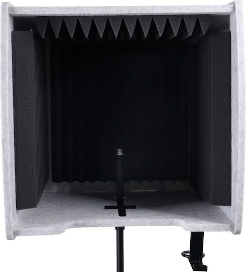 Dna Studio Box Acoustic Isolation Booth Portable Foldable Studio Screen Microphone Filter Soundproofing Cover Mounting Sleeve 5/8" Microphone Stand Adapter