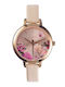 Oui & Me Women's Watch 32mm Battery with Pink Leather Strap