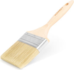 Pensulă Plat De Pictură 4 Inch 100 Mm Mâner Din Lemn Lavabilă Vopsea Lac Patină Grund