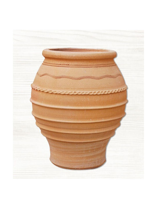 Ceramart Γλάστρα Πήλινη Κορονιος 65x65x70εκ.
