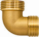 Rohrbogenarmatur Messing 3/4 A-α 01195