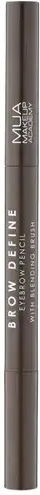 MUA Brow Waterproof Pencil for Eyebrows Dark Brown