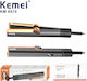 Kemei KM-6910 Πρέσα Μαλλιών με Κεραμικές Πλάκες 1000W