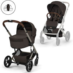 Cybex Balios S Lux Бебешка Количка 2 в 1 Шоколадово Кафяво Cybex Balios S Lux Бебешка Количка 2 в 1 Шоколадово Кафяво