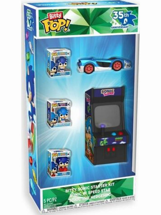 Funko Bitty Pop! Игри: Sonic The Hedgehog - Стартов Комплект 4-Бройка