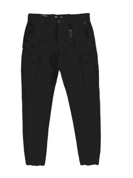 Rebase Pantalon Barbat Cargo Negru