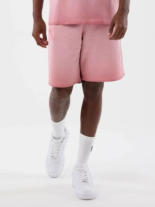 New Era Yankees Mlb Washed Men's Shorts Fuchsia