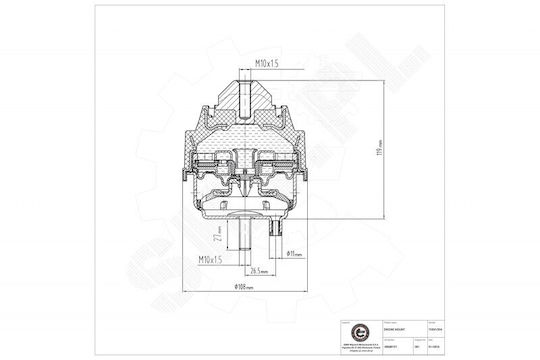 Suport Motor Față Volvo S60 I S80 I V70 Ii Xc70 I Xc90 I 30680751