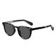 Techsuit Cycling Glasses 8663 Black With Black Frame And Polarized Transparent Lenses