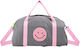 Smiley Smiley Gesicht Sack Reise Grau Stoff M62xP29xH30cm