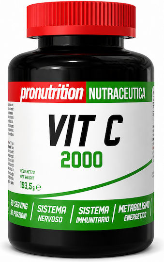 ProNutrition VIT C 2000 Βιταμίνη για Ενίσχυση του Ανοσοποιητικού, τo Δέρμα & Αντιοξειδωτική δράση 2000mg 90 κάψουλες