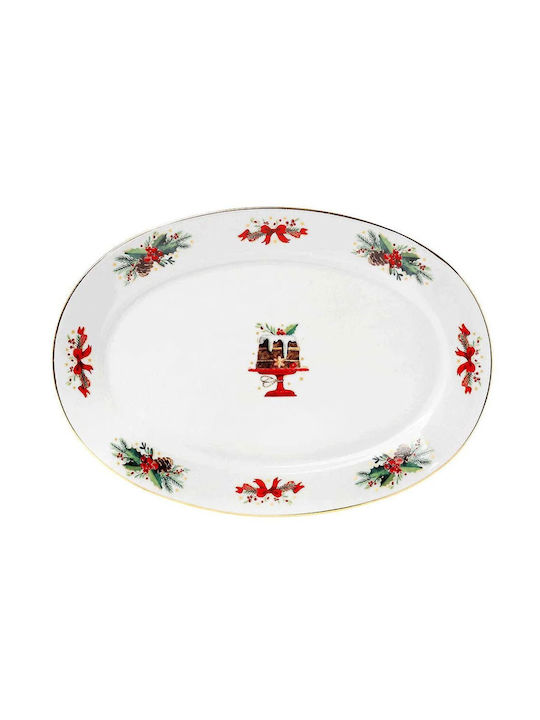 Cryspo Trio Christmas Platter 22cm