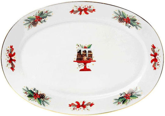 Cryspo Trio Christmas Platter 22cm