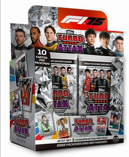 Topps 2025 Turbo Attax Formula 1 Booster Box