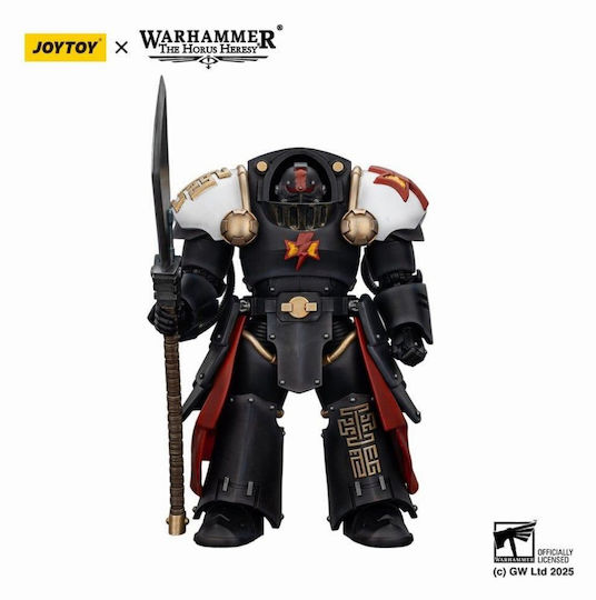 Warhammer Horus Heresy White Scars Ebon Keshig Terminator 2 Power Glaive Φιγούρα Δράσης 13cm