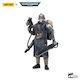 Warhammer 40000 Astra Militarum Death Korps Krieg Veteran Squad Sergeant Figură de Acțiune 10cm