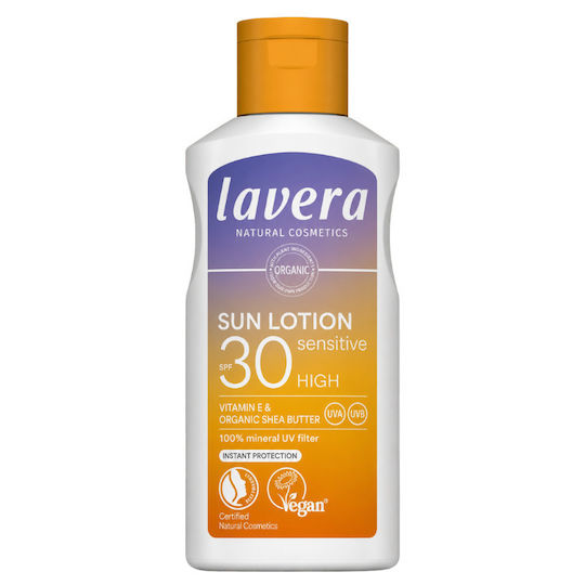 Lavera Sensitive Mineral Waterproof Sunscreen Body Lotion SPF30 100ml