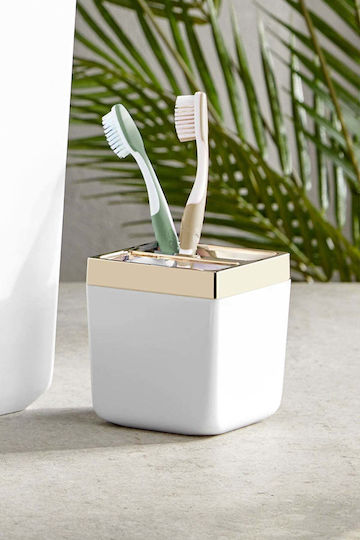 SteweHome Plastic White Cup Holder