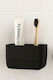 SteweHome Toothbrush Support Base Plastic Black 5210357185625