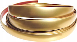 Gold Matte 26mm Decorative Flexible Molding Gold Self-adhesive 5 Meters