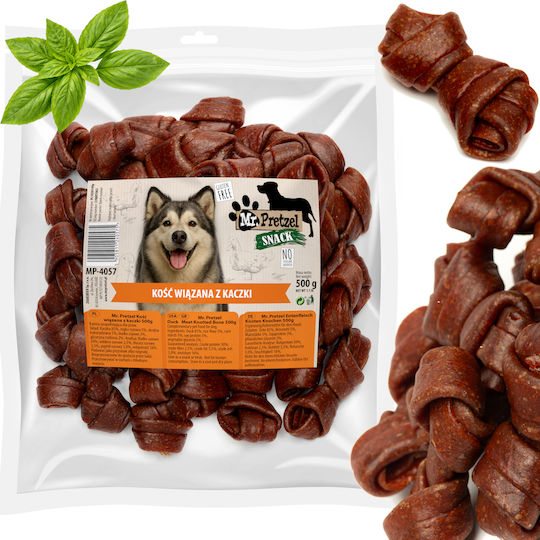 Mr. Pretzel Dog Treat Diet With Duck Meat And Rice 500gr