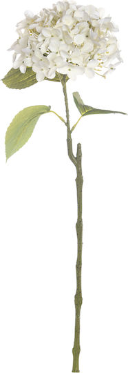 Hortensia Sucursala Albă Real Touch 62cm