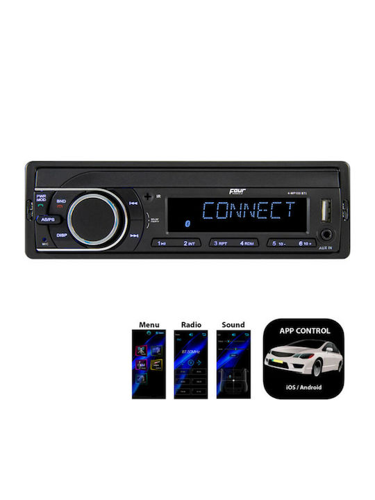 Four Connect Auto-Audiosystem Für Honda Stream Bluetooth USB Eingebautes Wi-Fi GPS Apple CarPlay Android Auto CD