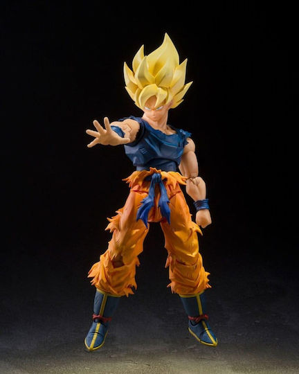 Tamashi Nations Dragon Ball: Son Goku Dragon Ball Z: S.H. Figuarts - Super Saiyan Son Goku (Fighter of Rage) 14 cm Action Figure in 1:12 Scale
