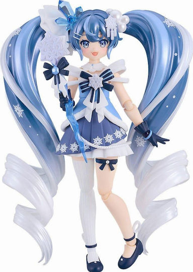Good Smile Company Character Vocal Series 01: Figma - Snow Miku: Crystal Snow Ver. Action Figure 13cm