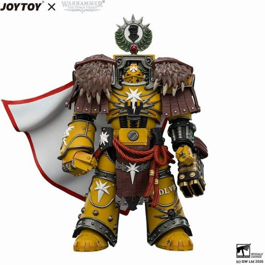 Joy-Toy Warhammer: The Horus Heresy - Imperial Fists Lord Castellan Evander Garrius, The Tyrant of Cthonia Action Figure 14 cm