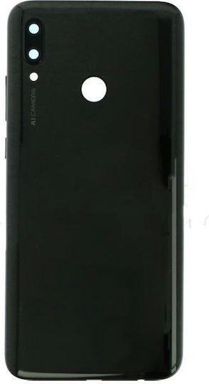 Huawei P Smart 2019 Battery Cover + Camera Lens Black Original