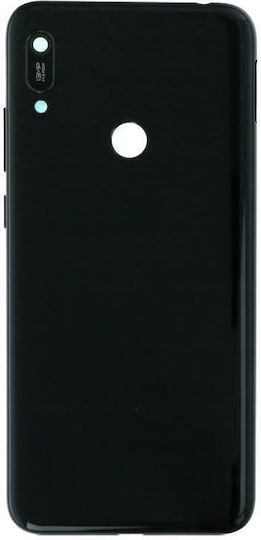 Capac Baterie Huawei Y6 2019 + Lentilă Cameră Negru Original