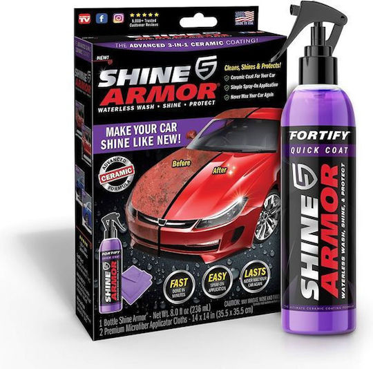 Shine Armor Fortify Quick Coat Керамична Защита За Автомобили Спрей 236ml Ez1989