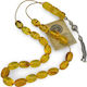 Amber Worry Beads with Tassel