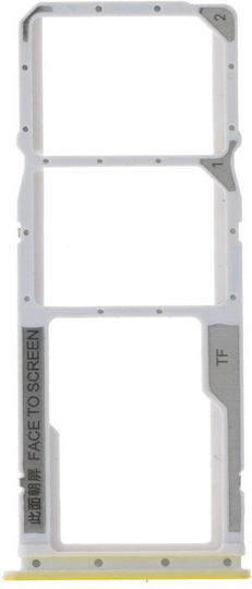 Xiaomi Poco M5 Sim Card Tray Двойна Карта Жълт Оригинален