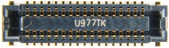 Samsung A205f Galaxy A20 LCD FPC Конектор На Основната Платка 34pin Оригинален