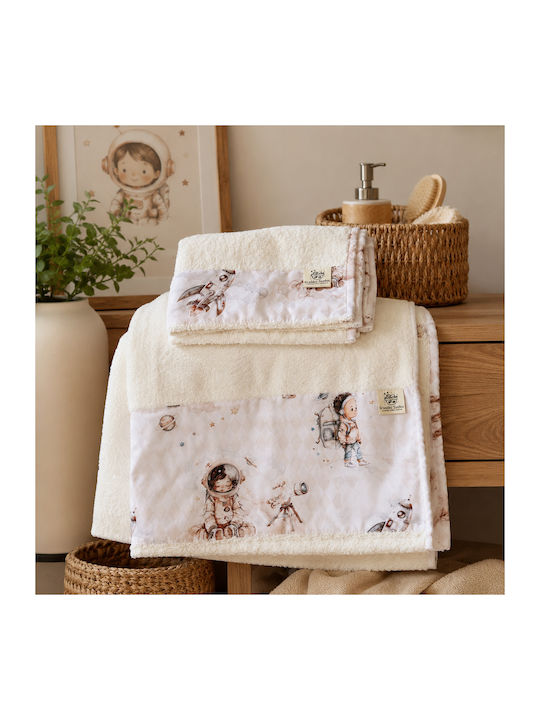 Grandes Suenos Prosop De Corp Pentru Bebeluşi Alb 75x100cm Grandes Suenos Prosop De Corp Pentru Bebeluşi Alb 75x100cm