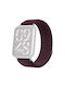 Xiaomi Redmi Watch 4 5 6 Smart Band 8 Pro/9 Pro/10 Pro Strap Nylon Magic Tape Dark Purple