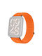 Xiaomi Redmi Watch 4 5 6 Smart Band 8 Pro/9 Pro/10 Pro Nylon Magic Tape Orange Strap