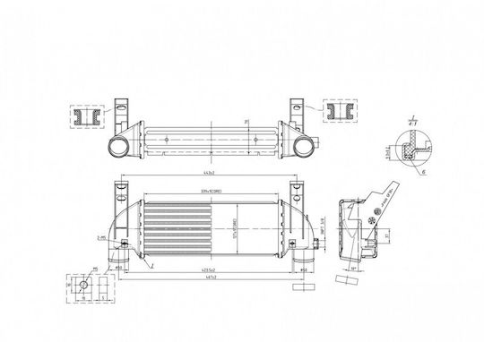 Hart Intercooler Für Autohaus Transit Connect