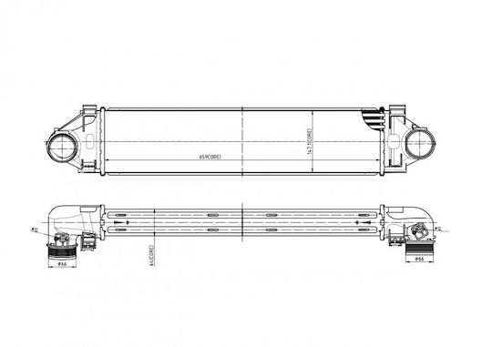 Hart Intercooler Αυτοκινήτου για Volvo S60