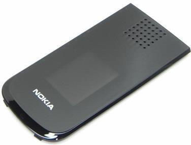Nokia 2720 Fold Upper Front Cover Deep Black Original