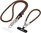 Λουράκι Κινητού Crossbody & Χεριού Tech-protect C10s Rope Καφέ Τιτανίου