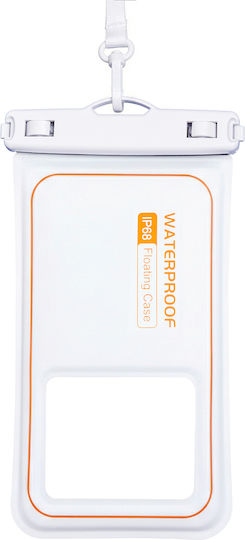 TelForceOne Αδιάβροχη Θήκη έως 6.9" Λευκό GSM275019