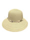 Summertiempo Women's Wicker Hat Ecru