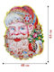 Коледна Декорация За Стена 3D 48*65см