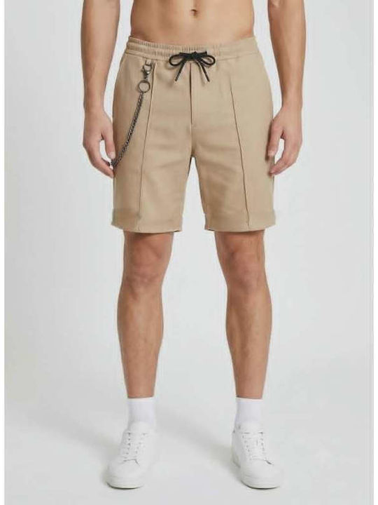 Just West Men's Beige Shorts