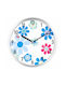 keleman Metallic Blue Wall Clock 30x4.5cm