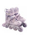 Action One Pastell Lila Einstellbare Inline Skates Größe S 28-31