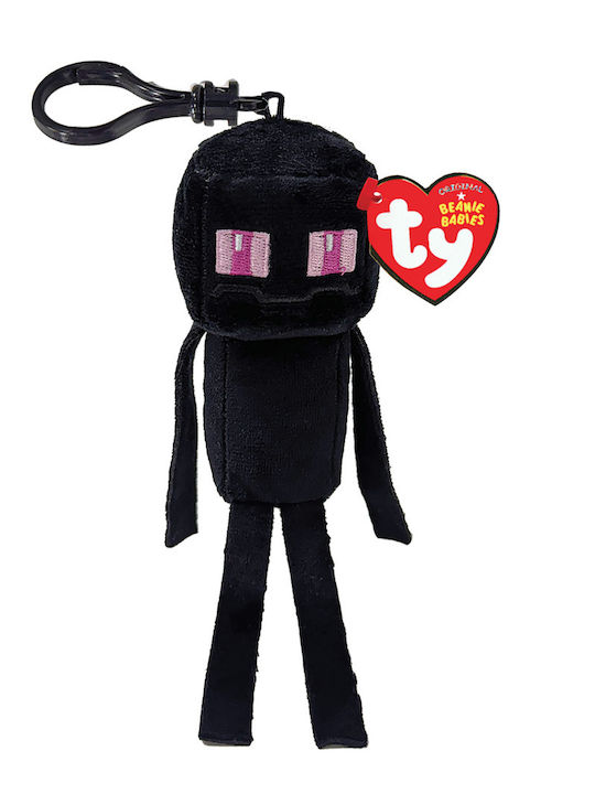 Ty Fluffy Beanie Babies Clip Minecraft Enderman 8,5cm As1607-34021